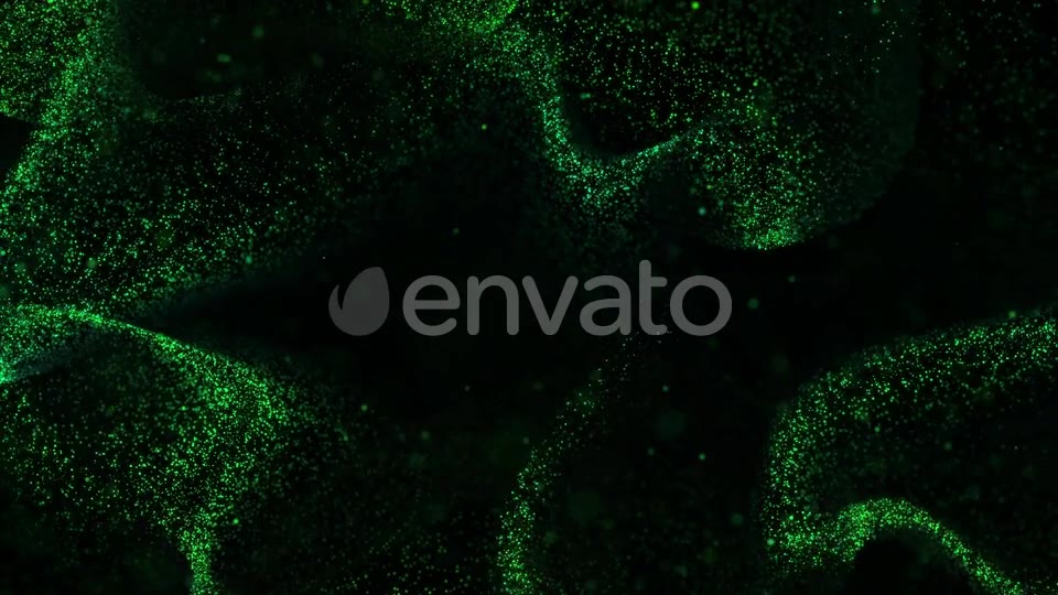 Green Dynamic Particles Background Loop Videohive 24391726 Motion Graphics Image 2