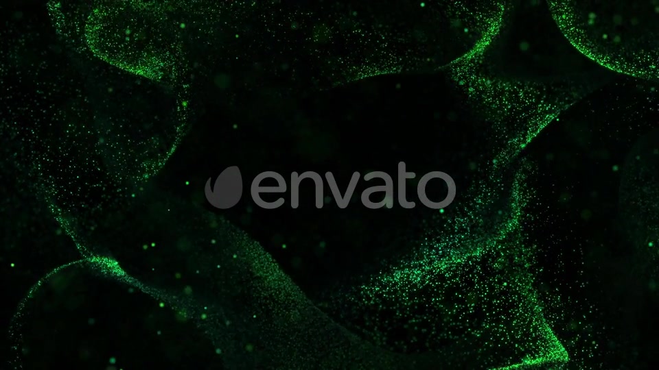 Green Dynamic Particles Background Loop Videohive 24391726 Motion Graphics Image 4