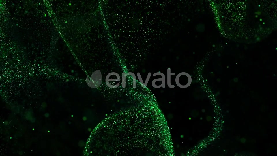 Green Dynamic Particles Background Loop Videohive 24391726 Motion Graphics Image 6