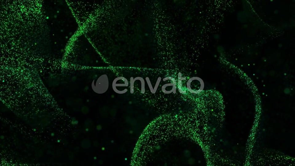 Green Dynamic Particles Background Loop Videohive 24391726 Motion Graphics Image 7