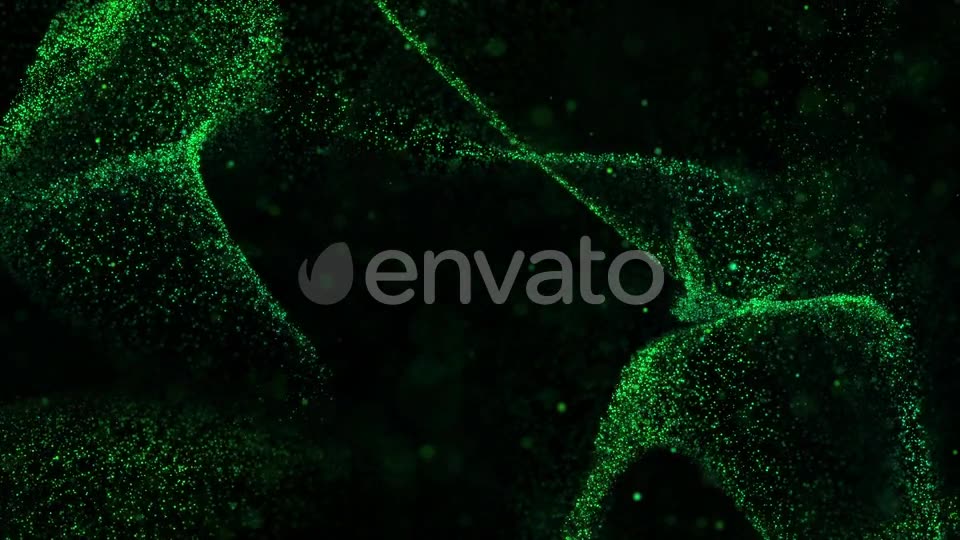 Green Dynamic Particles Background Loop Videohive 24391726 Motion Graphics Image 8
