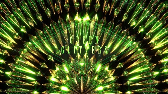 Green Glitters - Videohive 20595715 Download