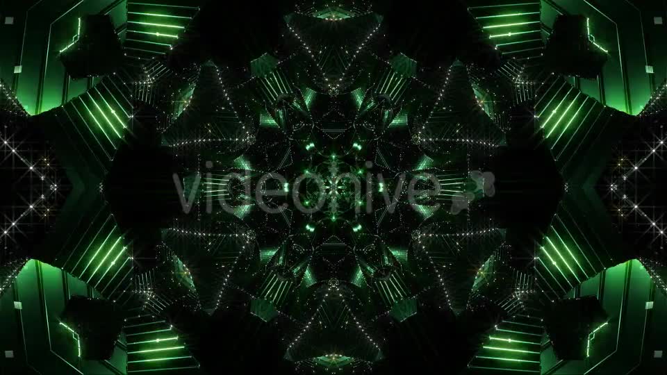 Green Kaleidoscope Videohive 20668583 Motion Graphics Image 1