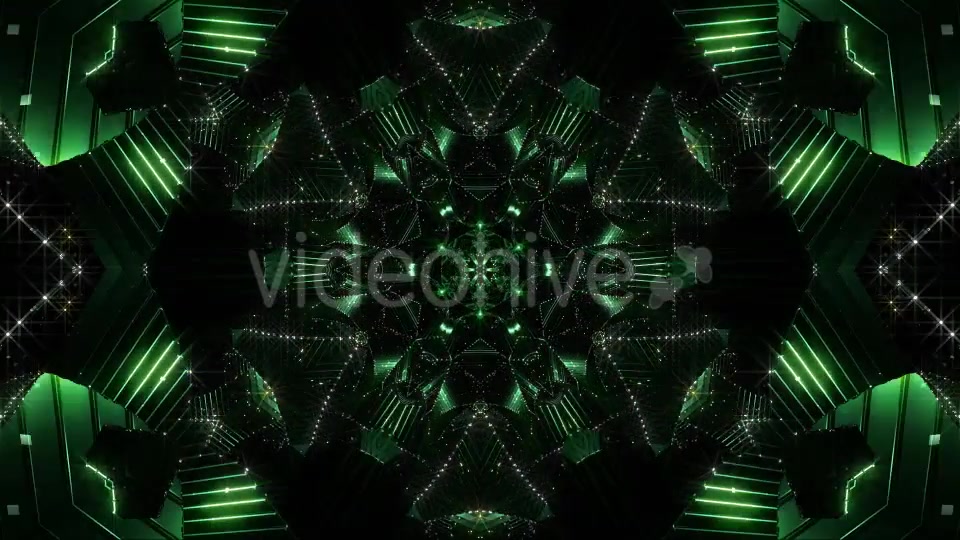 Green Kaleidoscope Videohive 20668583 Motion Graphics Image 3
