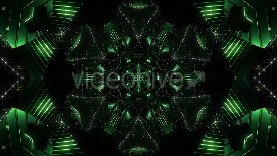 Green Kaleidoscope Videohive 20668583 Motion Graphics Image 4