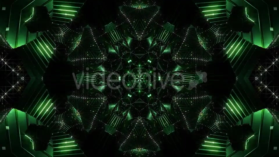 Green Kaleidoscope Videohive 20668583 Motion Graphics Image 5