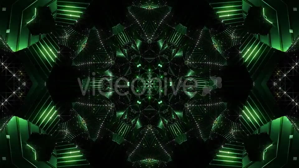 Green Kaleidoscope Videohive 20668583 Motion Graphics Image 6
