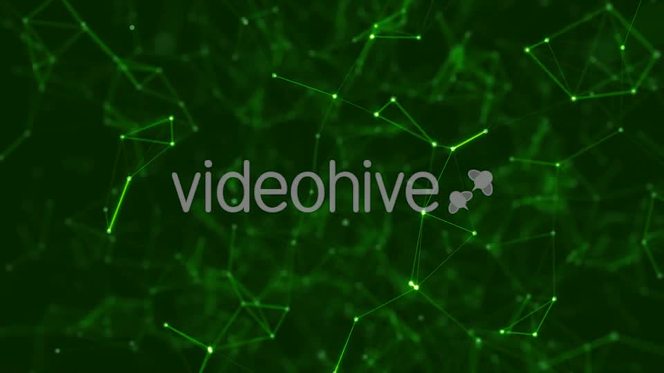Green Modern Plexus Background Videohive 21564143 Motion Graphics Image 1