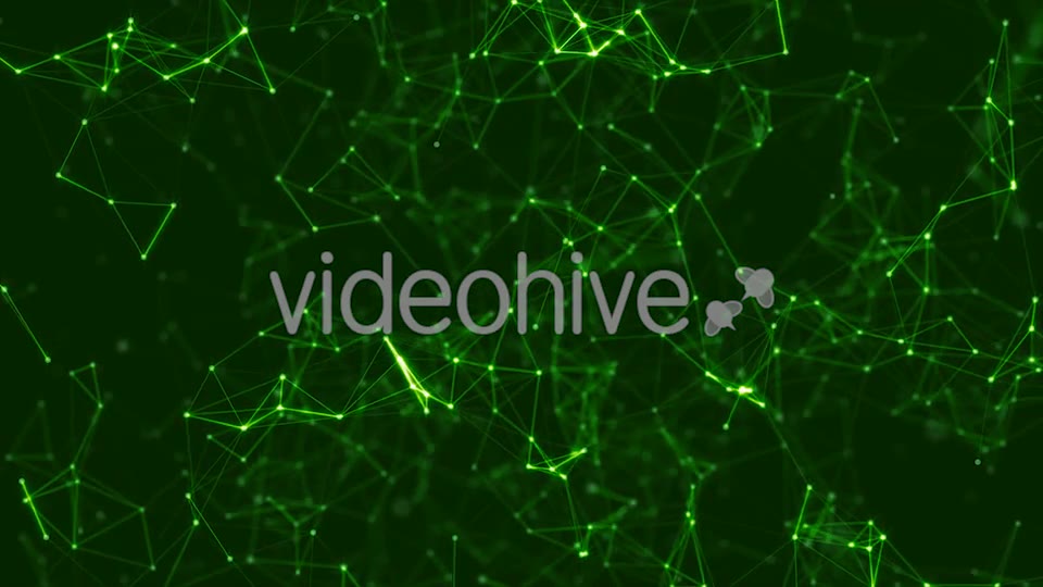 Green Modern Plexus Background Videohive 21564143 Motion Graphics Image 2