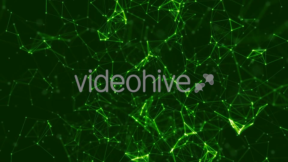 Green Modern Plexus Background Videohive 21564143 Motion Graphics Image 8