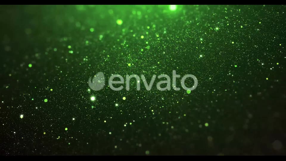 Green Particles Background 4K Videohive 24638995 Motion Graphics Image 2