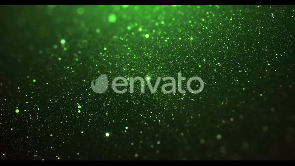 Green Particles Background 4K Videohive 24638995 Motion Graphics Image 3