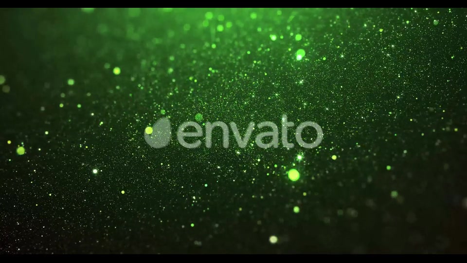 Green Particles Background 4K Videohive 24638995 Motion Graphics Image 6