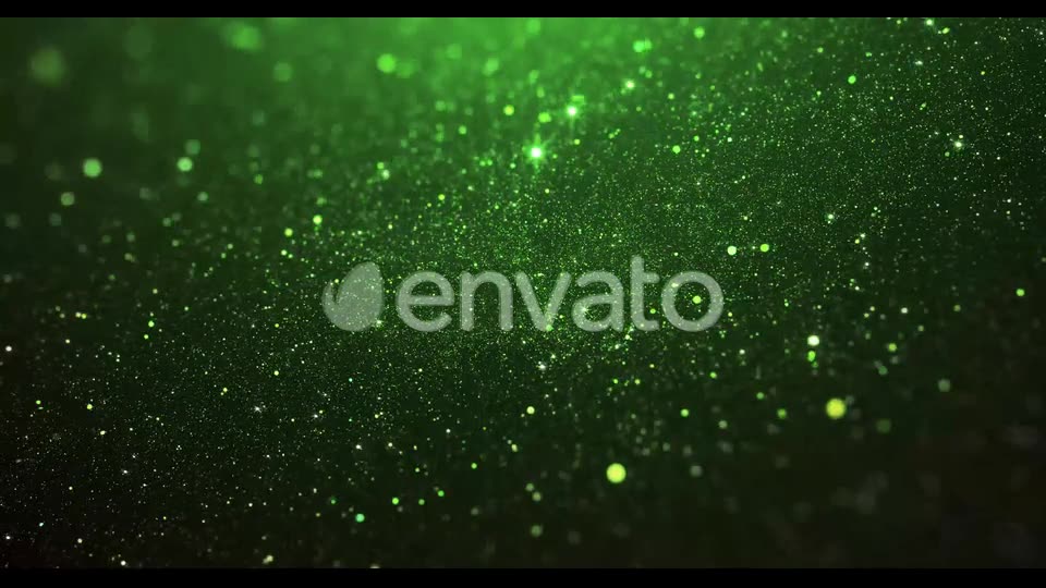 Green Particles Background 4K Videohive 24638995 Motion Graphics Image 8