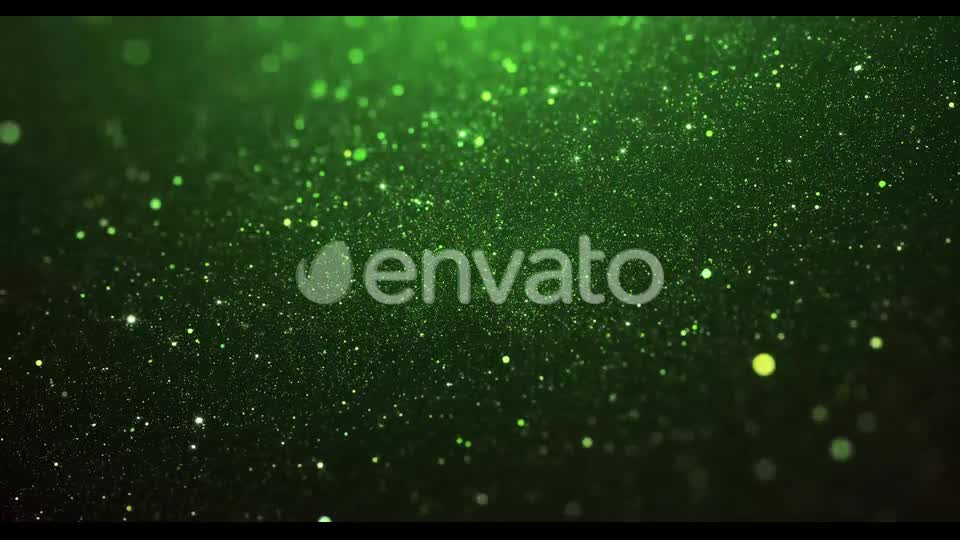 Green Particles Background 4K Videohive 24638995 Motion Graphics Image 9