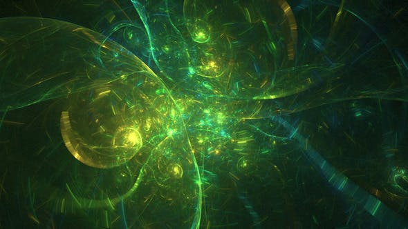 Green Particles Dance - Download 21966786 Videohive