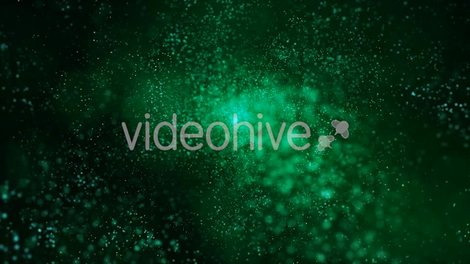 Green Particles Dispersion Background Videohive 21162242 Motion Graphics Image 2