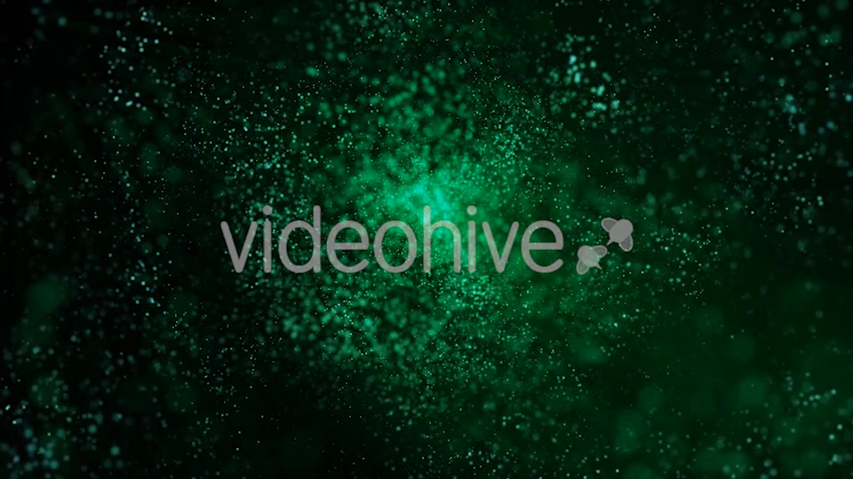 Green Particles Dispersion Background Videohive 21162242 Motion Graphics Image 3