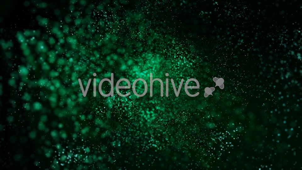 Green Particles Dispersion Background Videohive 21162242 Motion Graphics Image 6