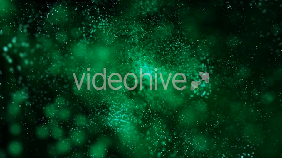 Green Particles Dispersion Background Videohive 21162242 Motion Graphics Image 7