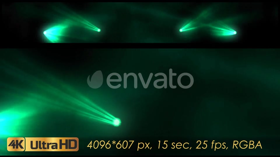 Green Spotlights Videohive 21608082 Motion Graphics Image 4