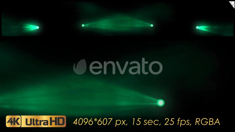 Green Spotlights Videohive 21608082 Motion Graphics Image 8