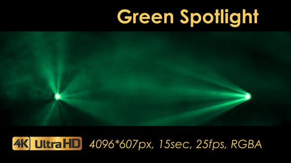 Green Spotlights - 21608082 Download Videohive