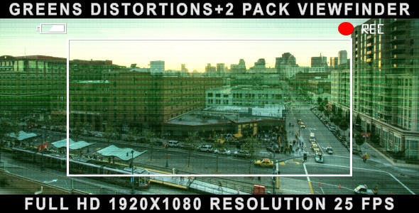 Greens Distortions And 2 Pack Viewfinder - 4485507 Videohive Download