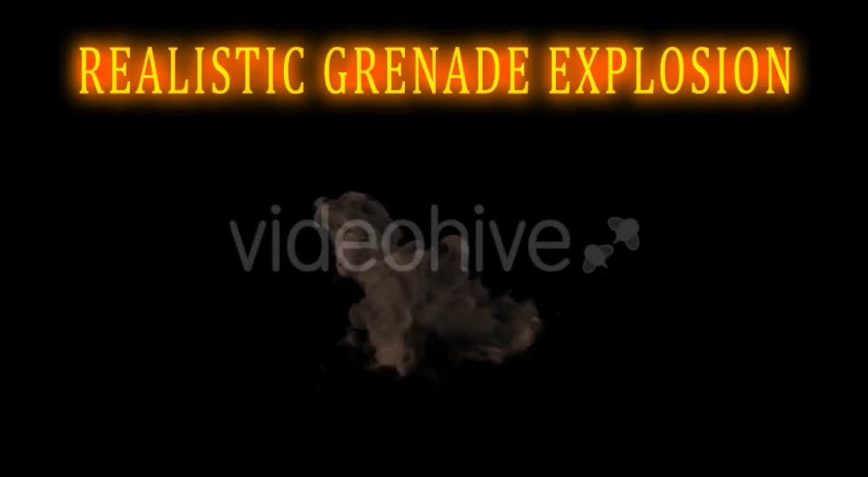 Grenade Explosion Videohive 15582769 Motion Graphics Image 1
