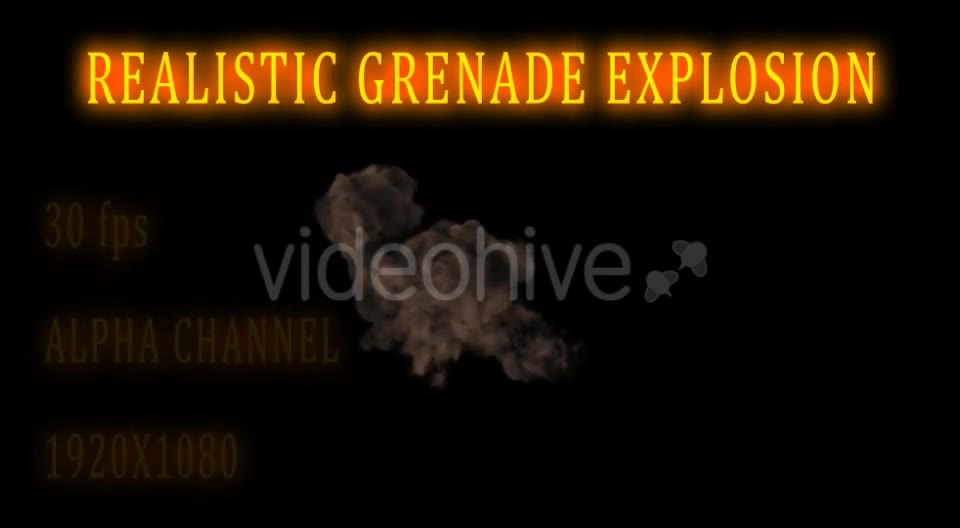 Grenade Explosion Videohive 15582769 Motion Graphics Image 2
