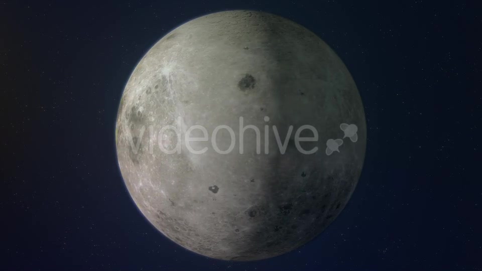 Grey Moon 360 Degrees Rotating Videohive 9226597 Motion Graphics Image 5