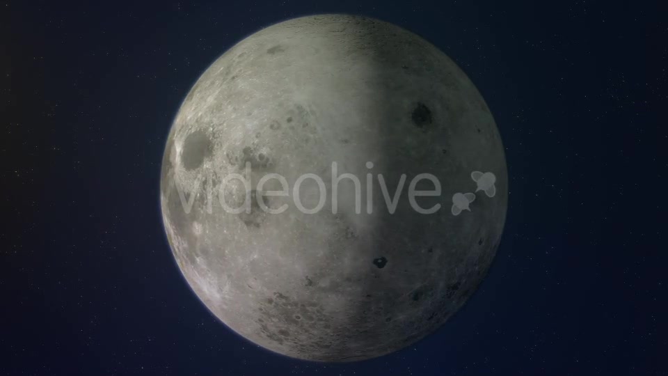 Grey Moon 360 Degrees Rotating Videohive 9226597 Motion Graphics Image 6
