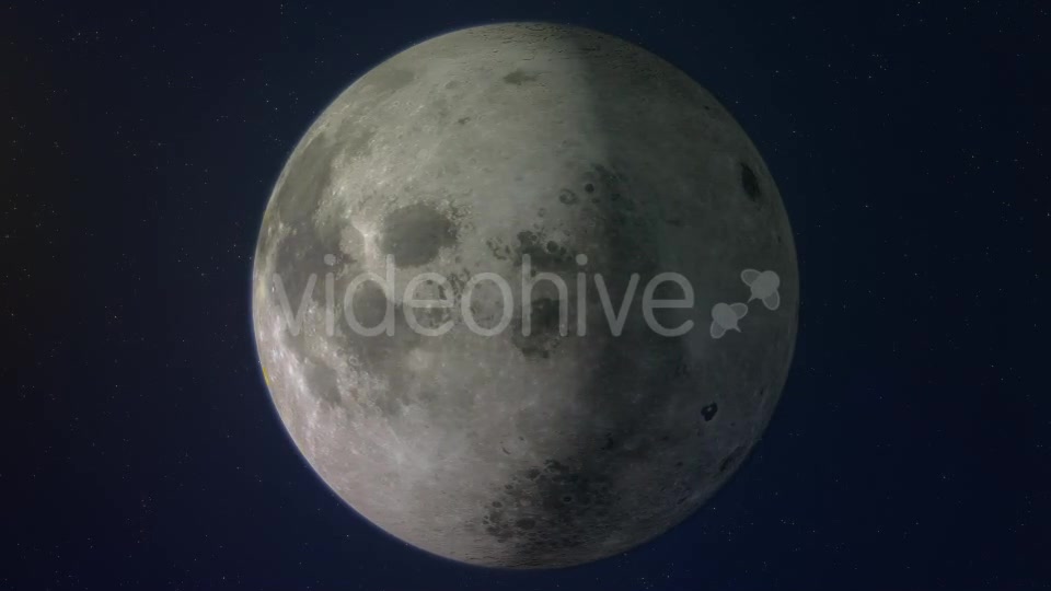 Grey Moon 360 Degrees Rotating Videohive 9226597 Motion Graphics Image 7