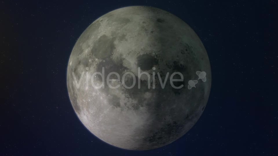 Grey Moon 360 Degrees Rotating Videohive 9226597 Motion Graphics Image 8