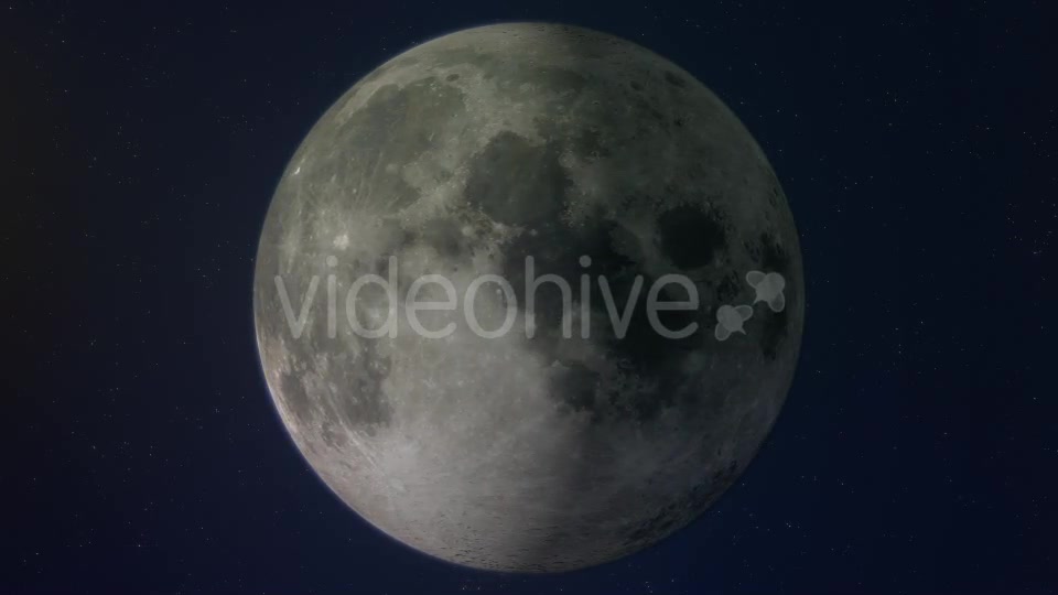 Grey Moon 360 Degrees Rotating Videohive 9226597 Motion Graphics Image 9