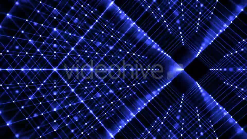 Grid Of Amazing Blue Color Network Videohive 17680635 Motion Graphics Image 1
