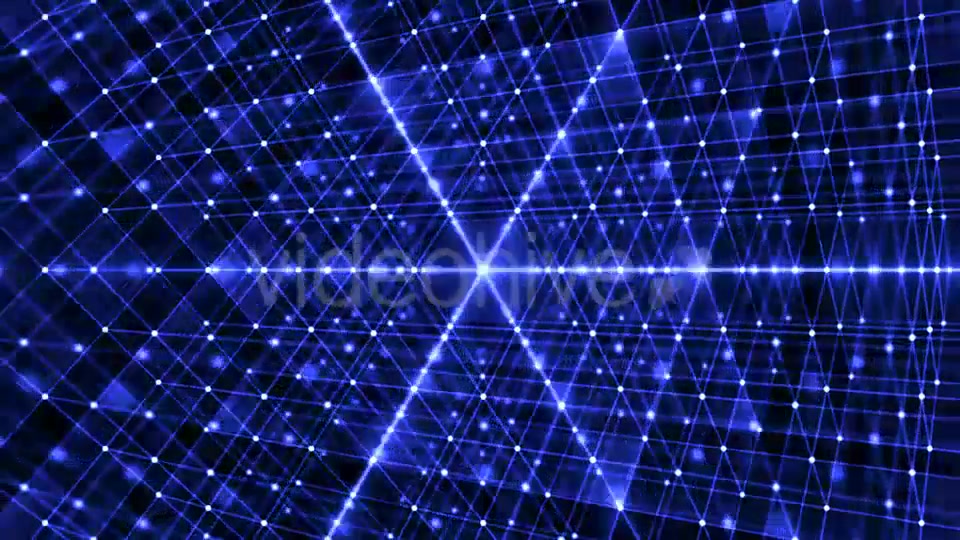 Grid Of Amazing Blue Color Network Videohive 17680635 Motion Graphics Image 4