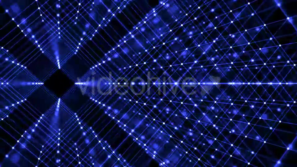 Grid Of Amazing Blue Color Network Videohive 17680635 Motion Graphics Image 5