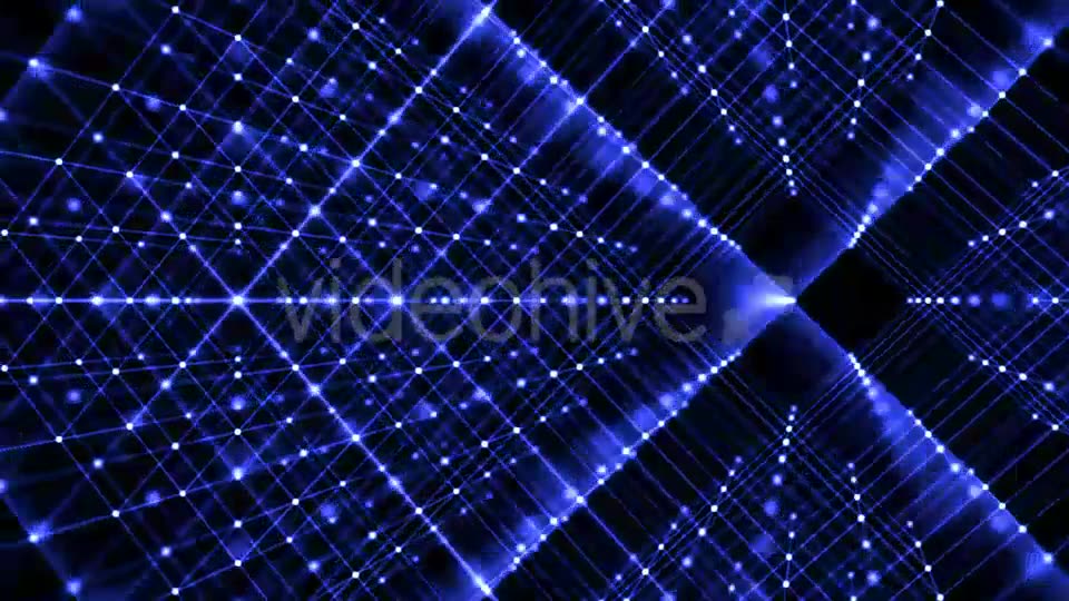 Grid Of Amazing Blue Color Network Videohive 17680635 Motion Graphics Image 6