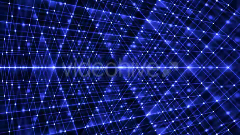 Grid Of Amazing Blue Color Network Videohive 17680635 Motion Graphics Image 7