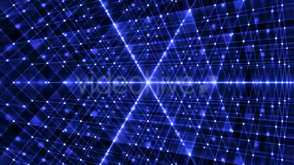 Grid Of Amazing Blue Color Network Videohive 17680635 Motion Graphics Image 9