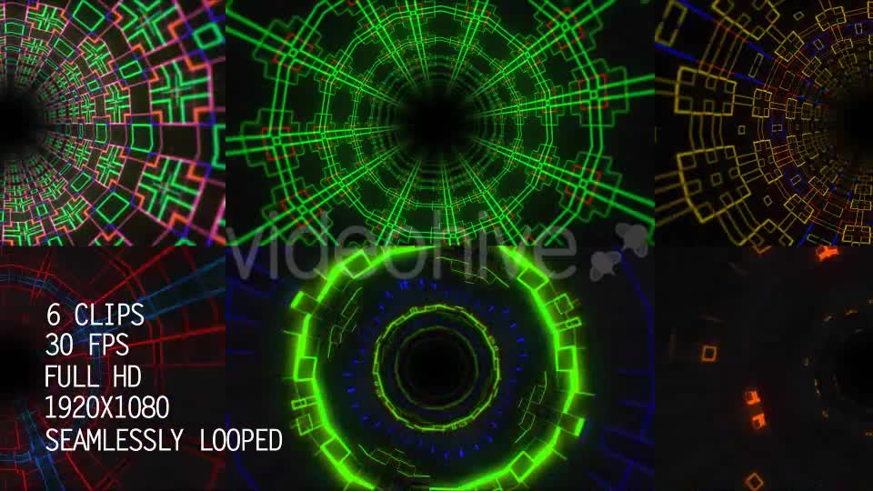 Grid Tunnel Videohive 20237088 Motion Graphics Image 1