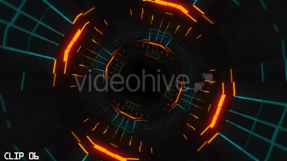 Grid Tunnel Videohive 20237088 Motion Graphics Image 10