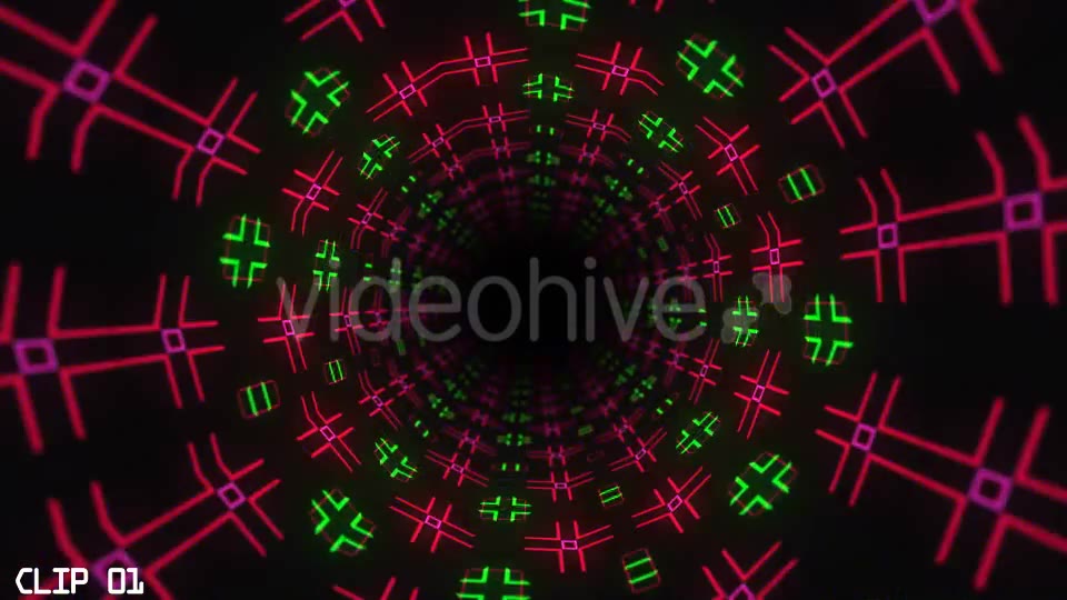 Grid Tunnel Videohive 20237088 Motion Graphics Image 3