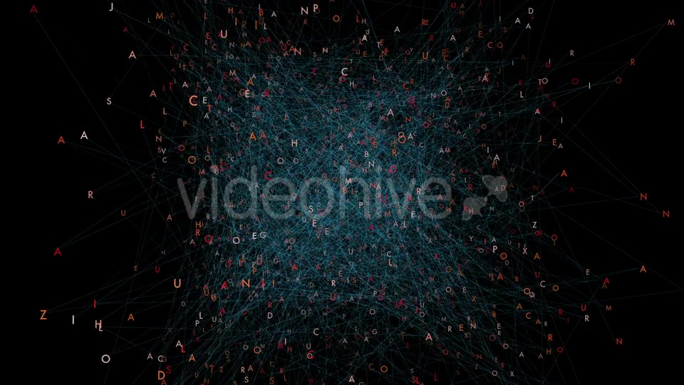 Group of Letters Connecting with Lines Videohive 21277927 Motion Graphics Image 3