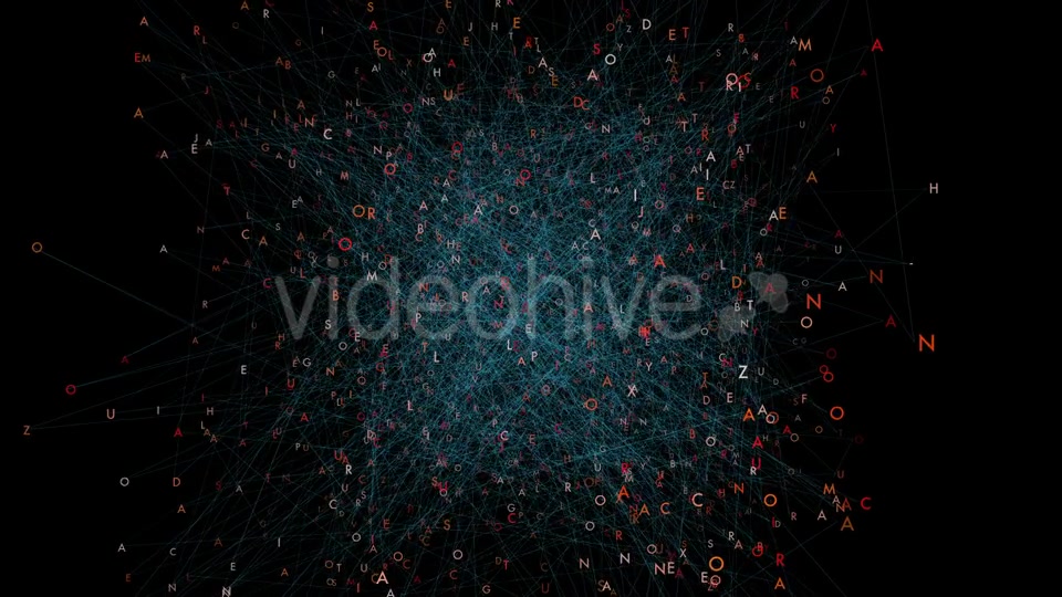 Group of Letters Connecting with Lines Videohive 21277927 Motion Graphics Image 5