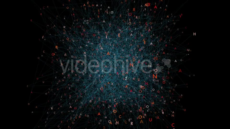 Group of Letters Connecting with Lines Videohive 21277927 Motion Graphics Image 6