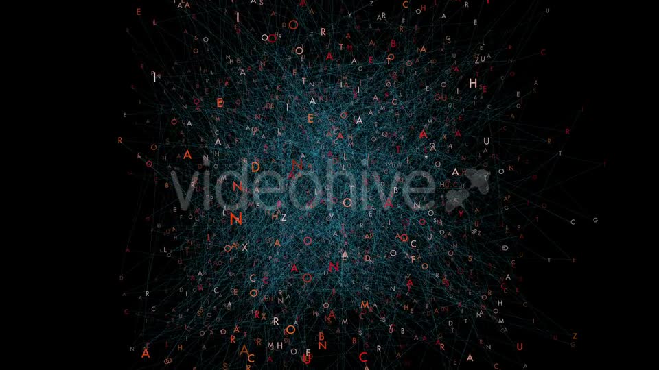 Group of Letters Connecting with Lines Videohive 21277927 Motion Graphics Image 7