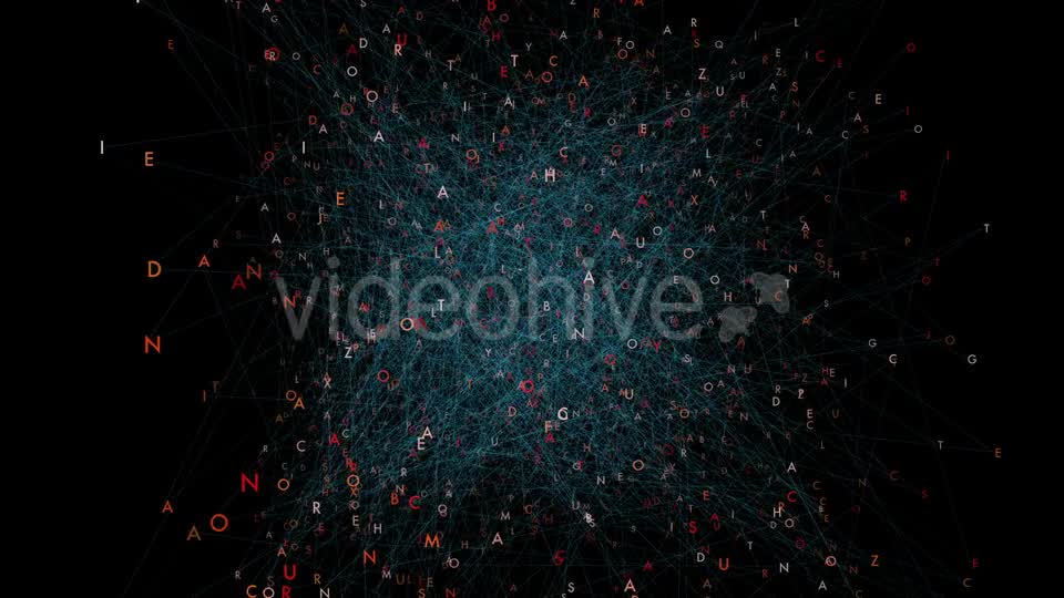 Group of Letters Connecting with Lines Videohive 21277927 Motion Graphics Image 8