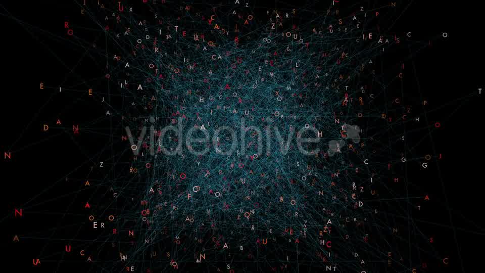 Group of Letters Connecting with Lines Videohive 21277927 Motion Graphics Image 9